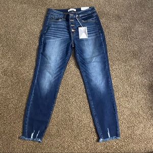 Kancan high rise ankle skinny jeans